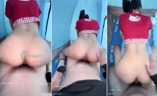 【乱伦】户外按住女儿疯狂抽插，内射进她屁股