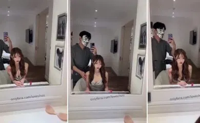 【自拍偷拍】反差婊母狗，高颜值网红，被土豪包养，足玩乳头舔足，深喉口交姐妹双飞淫乱4P后入打桩，玩弄骚穴！