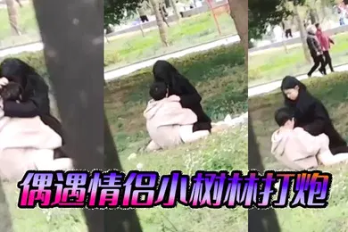 【自拍偷拍】偶遇情侣小树林打炮