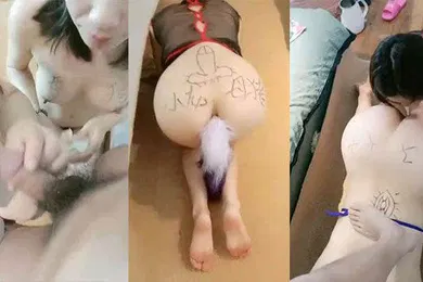 【SM调教】草着逼舔鸡巴调教两个骚母狗女女互插毒龙舔逼灌肠