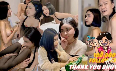 【自拍偷拍】10万感谢祭EP.1 曼谷街头巧遇短发爆乳泰可爱的Fah 第一集就出包