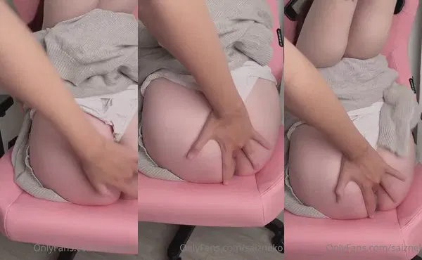 【性感网红】Saizneko Gets Fingered On A Gaming Chair