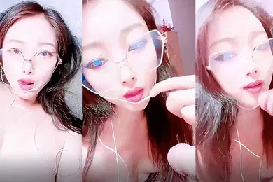 【口交自慰】颜值眼镜御姐范美少妇和老公无套啪啪做爱很插白虎穴第一视角手持镜头刺激卖力深喉